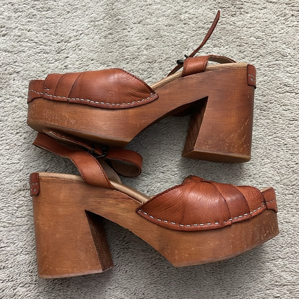 Free People Orion Woven Clogs Size 40 (US 10) - Picture 3 of 9